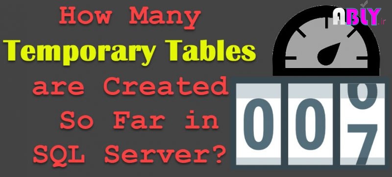 temporary tables in sql